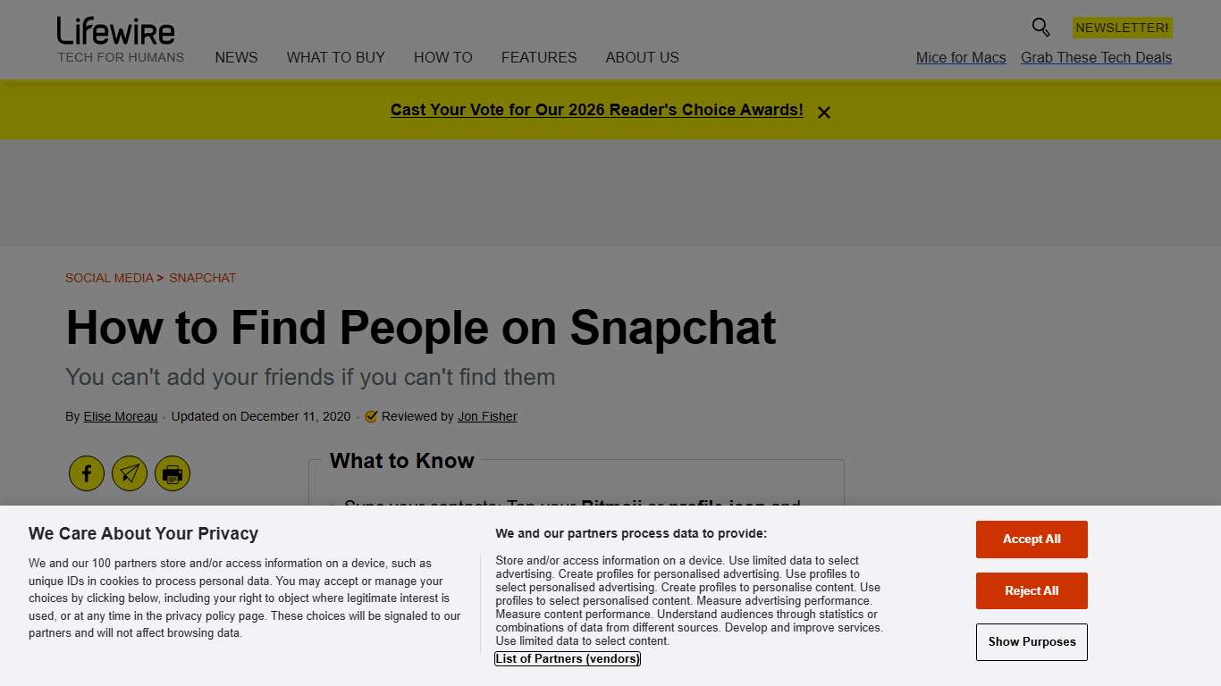 How to Find People on Snapchat